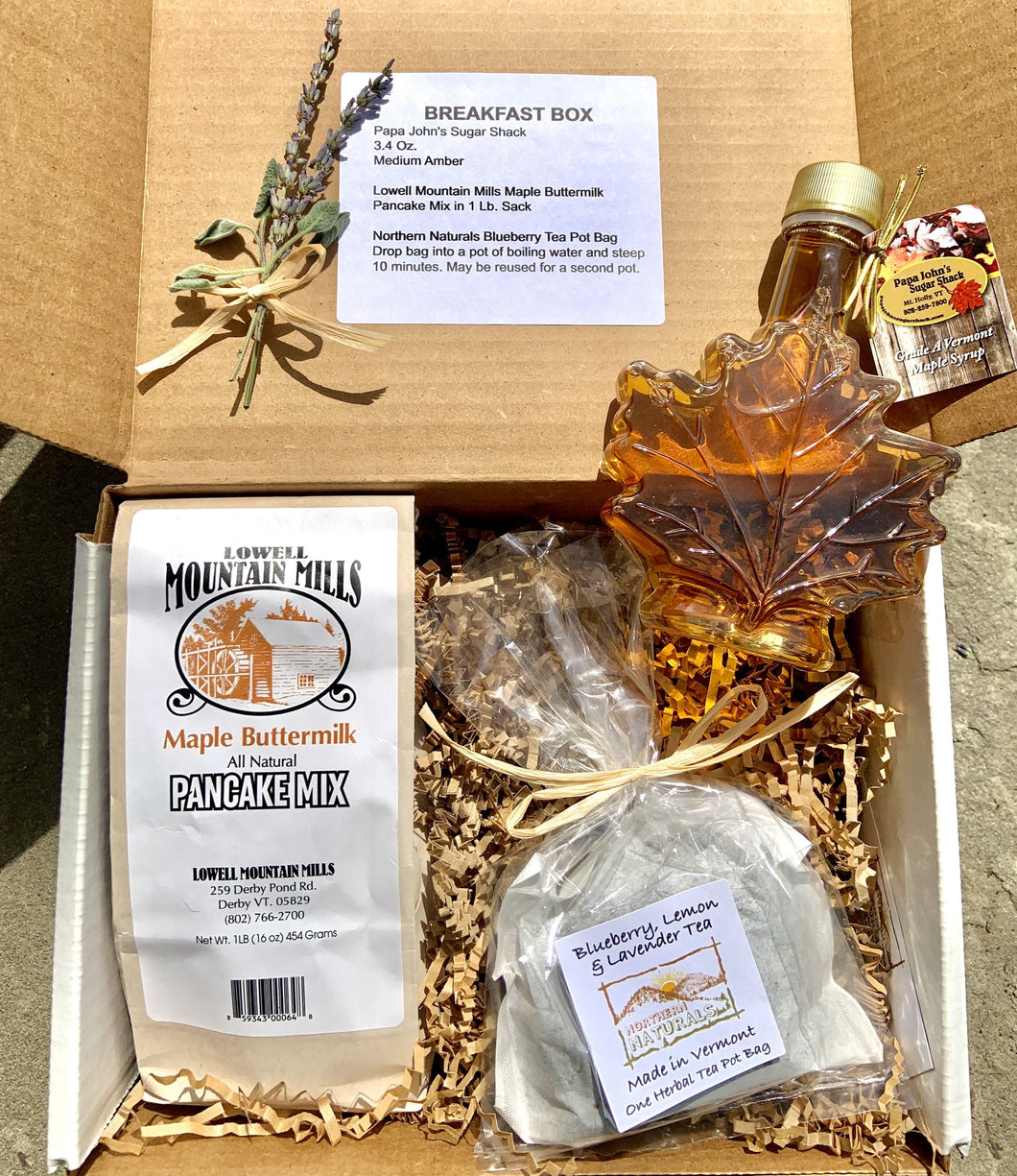 Breakfast Pancake Gift Box